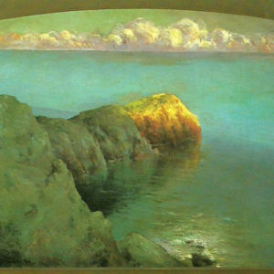 Vista de Capri.|C. 1908. Óleo sobre lienzo. 128x126 cm. Museo Municipal de Bellas Artes. Santa Cruz de Tenerife