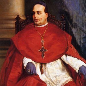 Don Jacinto Mª Cervera, III Obispo de Tenerife.|1882. Óleo sobre lienzo. 119x88 cm. Obispado de La Laguna. Tenerife