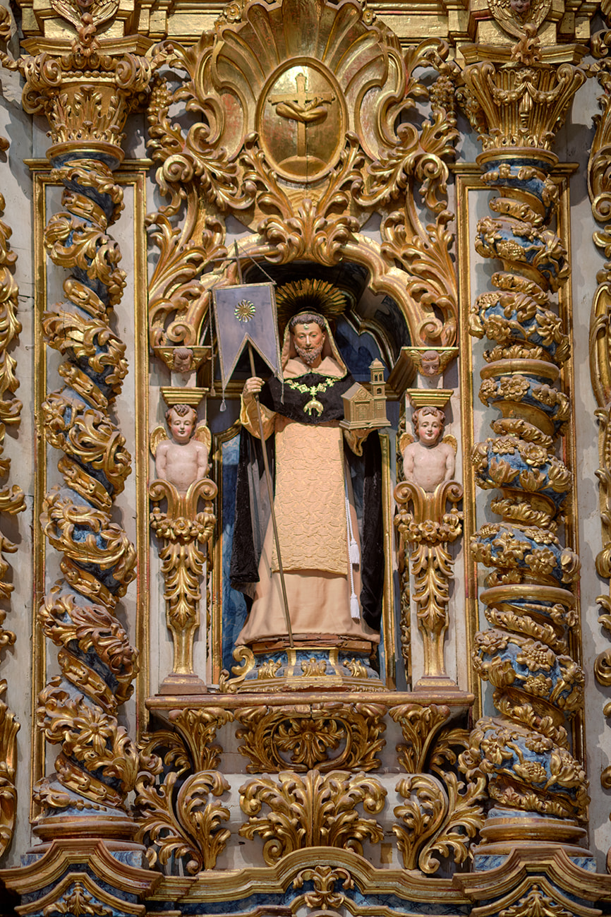 Retablo mayor. Iglesia de San Francisco de Asís - Real Academia Canaria de  Bellas Artes de San Miguel Arcángel