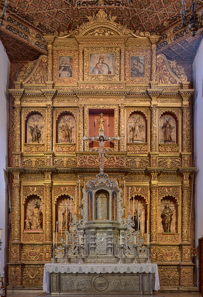 Retablo mayor. Iglesia de San Marcos Evangelista - Real Academia Canaria de  Bellas Artes de San Miguel Arcángel