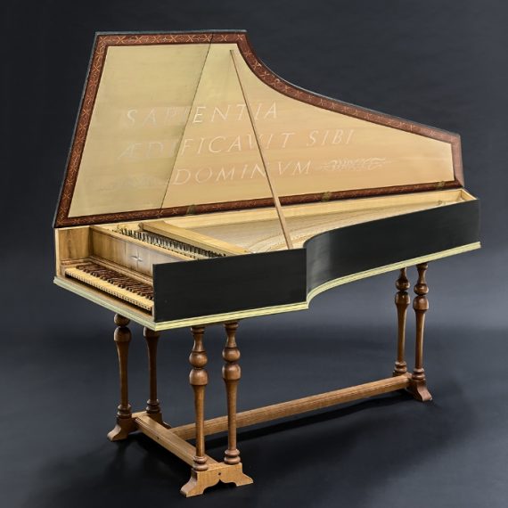 Clavicémbalo alemán ca. 1725 - Real Academia Canaria de Bellas Artes de ...